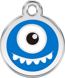 Enamel PetID Tag Monster (3 colours)