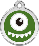 Enamel PetID Tag Monster (3 colours)