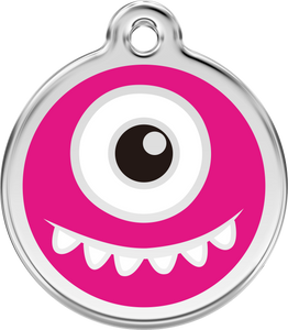 Enamel PetID Tag Monster (3 colours)