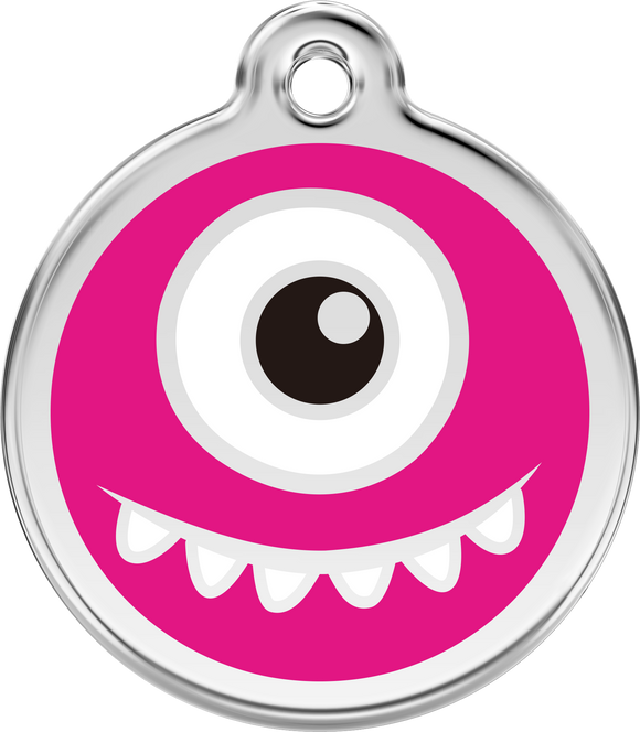 Enamel PetID Tag Monster (3 colours)