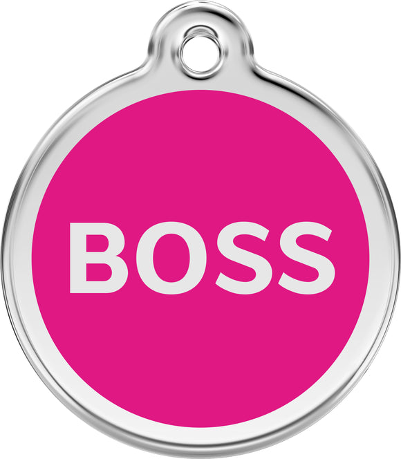 Enamel PetID Tag Boss (3 colours)