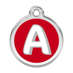 Enamel Pet ID Tag - Alphabet - A to Z