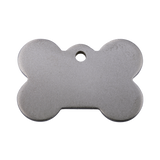 Titanium Pet ID Tag Bone