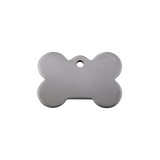 Titanium Pet ID Tag Bone