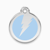 Enamel Pet ID Tag Flash (11 colours)