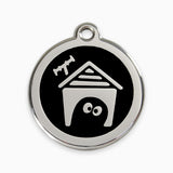 Enamel Dog Tag Dog House (11 colours)