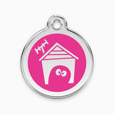 Enamel Dog Tag Dog House (11 colours)