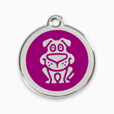 Enamel Dog ID Tags Dog (11 colours)