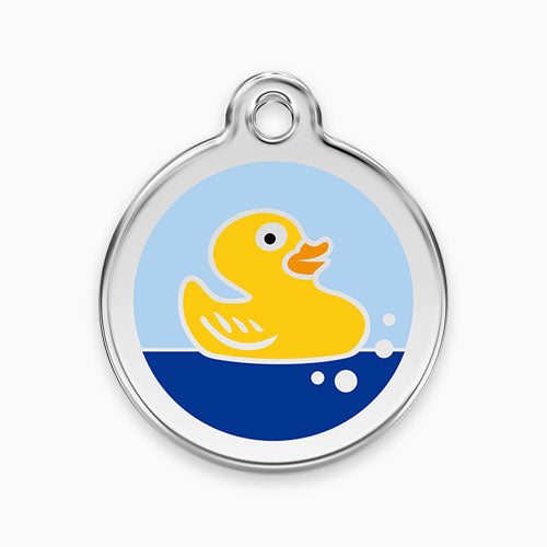 Enamel Pet Tag Rubber Duck