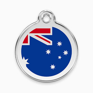 Enamel Flag ID Tags (8 flags)