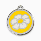 Enamel  Pet Tag Daisy (11 colours)