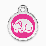 Enamel Cat ID Tag Kitten (11 colours)