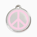 Enamel Pet Tag - Peace (11 colours)